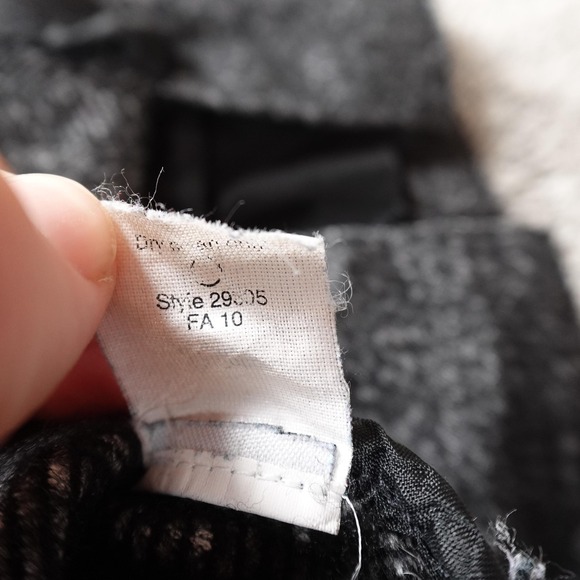 J Crew Jacket Womens 2 Gray Wool Blend Double Breasted Peacoat Blazer Sport Coat - Picture 9 of 10